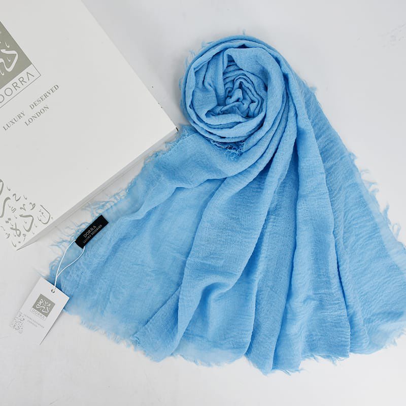 Dorra Cotton Crinkle Hijab KR-011 حجاب دُرَّة اليومي