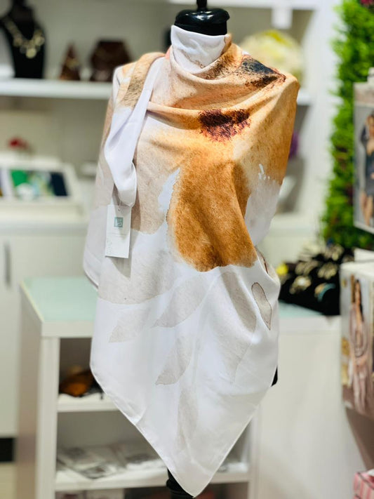 PREMIUM COTTON CHIFFON SCARF - DSCA02 - 130cm * 130cm