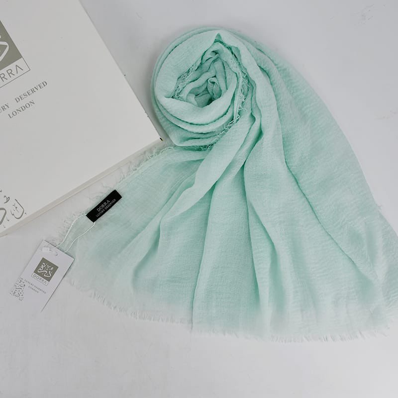 Dorra Cotton Crinkle Hijab KR-019 حجاب دُرَّة اليومي